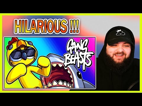 Vanoss Crew is HILARIOUS !!! Gang Beasts Funny Moments *Reaction*