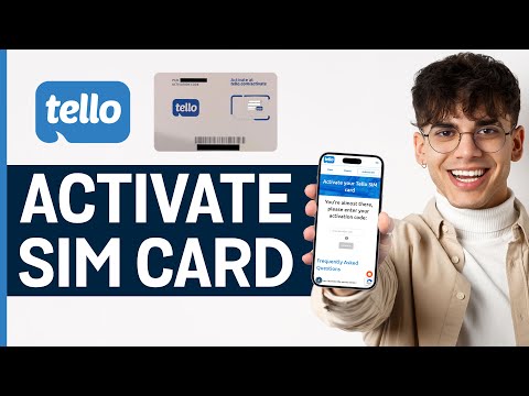 Activate Tello Sim Card