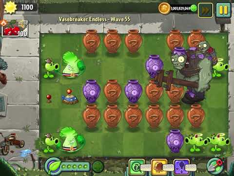 Plants vs. Zombies 2: Vasebreaker: Endless - Wave 51-60