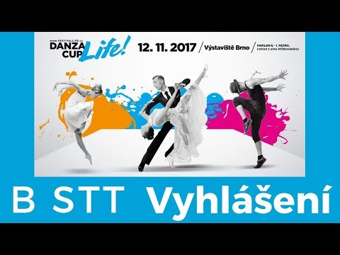 DANZA LIFE CUP 2017 (12.11.) B STT - Vyhlášení
