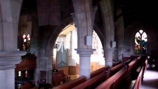 Interior Old Parish Church Peebles Scottish Borders Scotland