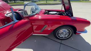 30-Years-Owned 1962 Chevrolet Corvette 4-Speed Open Walk Around