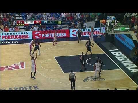 GUAROS DE LARA 108 - 89 COCODRILOS DE CARACAS / PRIMERO DE LA SERIE FINAL OCCIDENTAL (15/06/2017)
