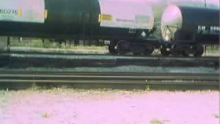 preview picture of video 'CSX Switching Cars at South Charleston W Va Yard via Remote Control'