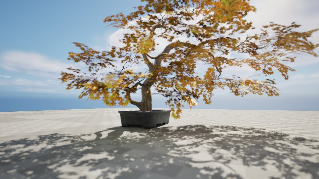 Tabletop tree pot 3D Model
