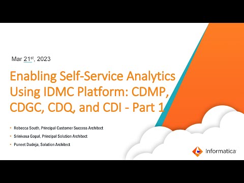 Enabling Self-Service Analytics