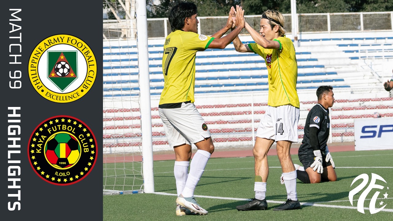 Philippine Army vs Kaya Iloilo Highlights