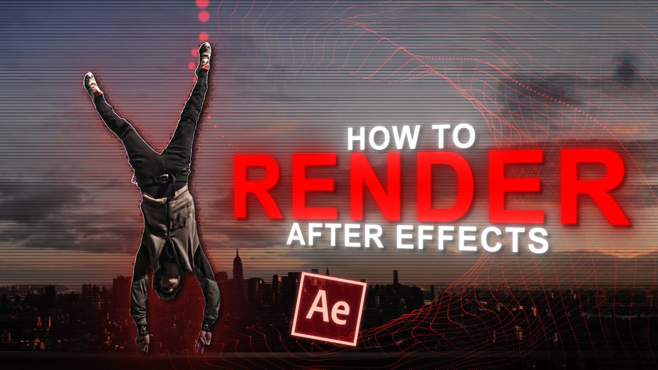 Best *4K* Render Setting's I After Effect's Tutorial