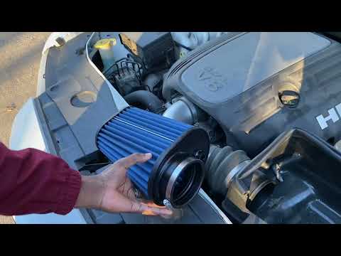 HOW TO REPLACE 5.7L CHARGER MOPAR AIR INTAKE FILTER (QUICK N EASY)