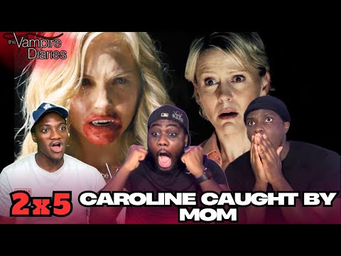 CAROLINE GETS CAUGHT!!! VAMPIRE DIARIES SEASON 2 EPSIODE 5 REACTION/REVIEW