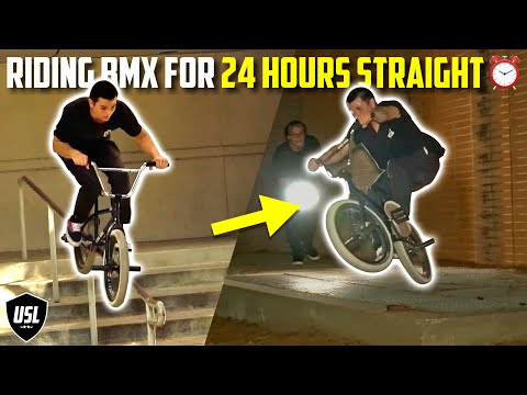 BMX - ALL NIGHT CHALLENGE WITH JACOB CABLE AND HOBIE DOAN