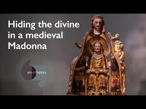 Hiding the divine in a medieval Madonna