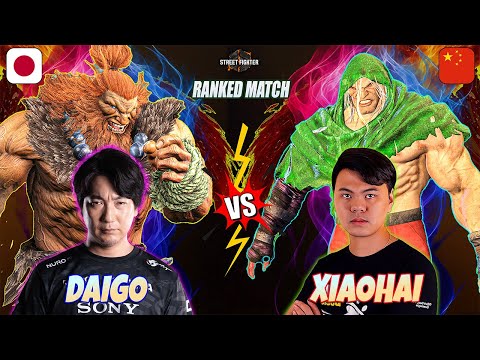 SF6 | DAIGO (Akuma) vs XIAOHAI (M.Bsion) 👉 High-Level Street Fighter 6 Gameplay
