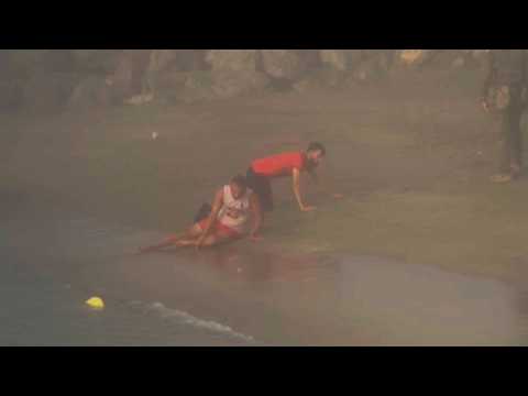 Video Thumbnail: Most migrants in Ceuta return, others are determined: 'I prefer to die here'