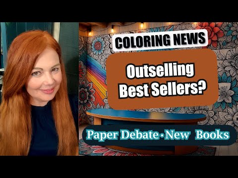 Coloring Books Outselling Bestsellers? | Plus! Upcoming Books!
