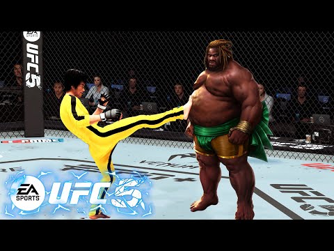 UFC5 Bruce Lee vs Evil Sumo EA Sports UFC 5 PS5 - Dragon Fight