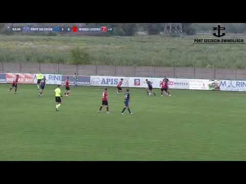 Mecz 4 . kolejki III ligi gr. II. Świt Skolwin Szczecin - Wikęd Luzino
