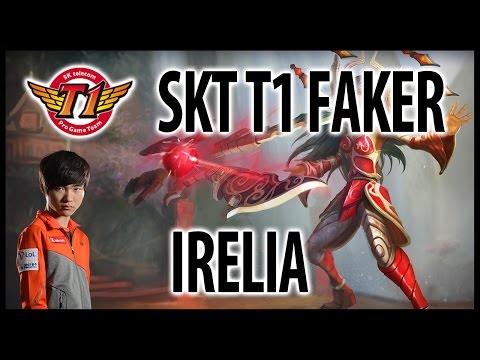 SKT Faker - Irelia mid vs. Azir - Patch 5.15 challenger solo queue