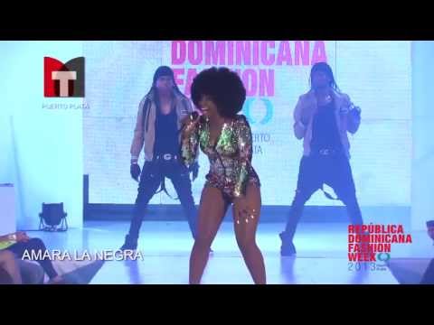 AMARA LA NEGRA en Republica Dominicana FASHION WEEK 2013 VIA Modatotal.TV