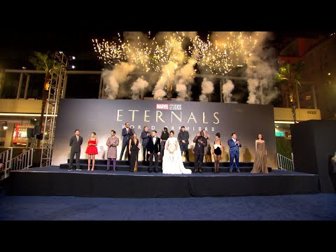 "Eternals" World Premiere Red Carpet Sizzle Featurette