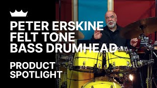 Remo + Peter Erskine: Felt Tone Drumheads