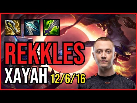 REKKLES - XAYAH vs VEIGAR ADC - EUW Challenger - Patch 11.5
