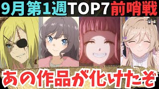 【2025年夏アニメ】ついにあの作品がTOP戦線へ！【67作品視聴中】