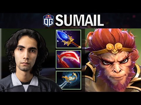 OG.SUMAIL MONKEY KING WITH AGHANIMS - DESO - DOTA 2 PRO GAMEPLAY