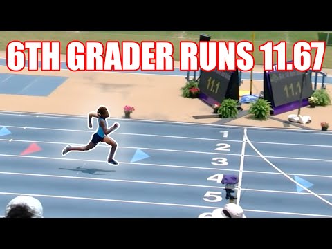 12-Year-Old Melanie Doggett Breaks Age Group World Record In Girls 100m