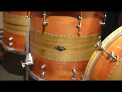 Steve Maxwell Vintage Drums - (Craviotto 24/13/16/18/6.5x14" Mahogany/Poplar Kit) - 02/07/12