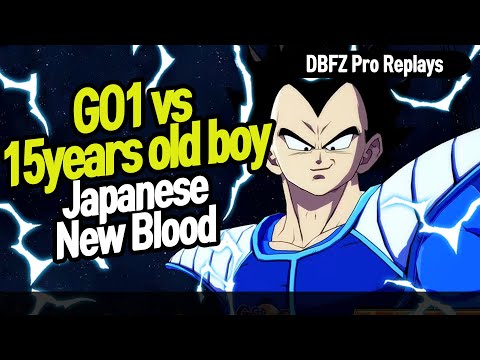 【DBFZ】 GO1 vs 15 years old amazing player, new generation in Japan 【DBFZ Pro Replays】