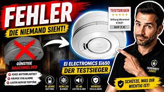 Ei Electronics Ei650 Rauchwarnmelder Test – Weckt er dich im Ernstfall wirklich auf