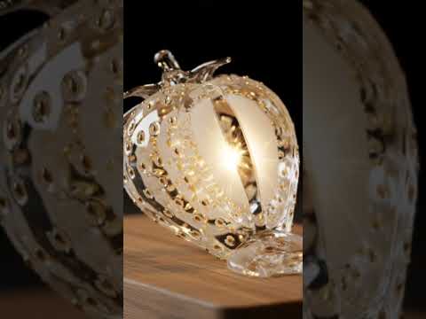 ASMR white glass 🍓strawberry cuttings! #asmr #ai #fruit #fruitcutting #fruit