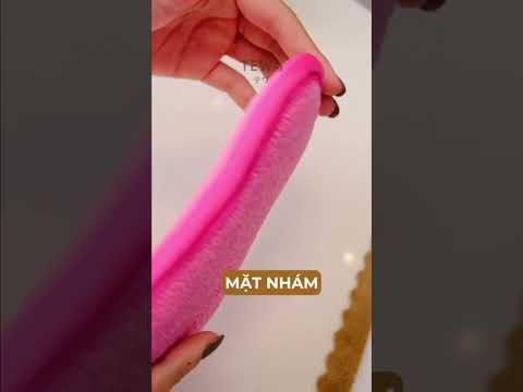 BỘ 3 MIẾNG GIẺ RỬA BÁT ĐA NĂNG MICROFIBER TEWA – MÃ 80070 video