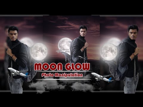Fantasy Glowing Moon Photo Manipulation - Photoshop Tutorial