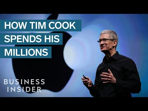 不同於 Steve Jobs，蘋果執行長 Tim Cook 如何運用其財產？ (How Tim Cook Makes And Spends His Millions)