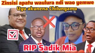 Download lagu Uyu atha kumusowetsa a Mcp chifukwa akuulura zinsisi zobisika naye anali komko paja Sadik Mia RIP mp3 Download lagu Uyu atha kumusowetsa a Mcp chifukwa akuulura zinsisi zobisika naye anali komko paja Sadik Mia RIP mp3