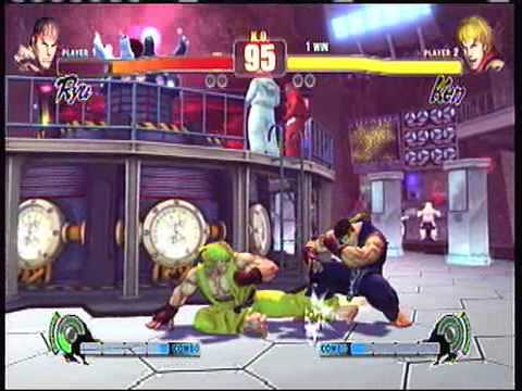 Binkly (Ryu) Vs. XBlades (Ken)