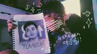 ☆ a cover + time-lapse sketch: ｙｅａｈ　ｒｉｇｈｔ by  joji ☆