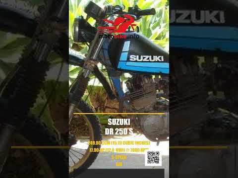 Suzuki DR 250 S - Video 1