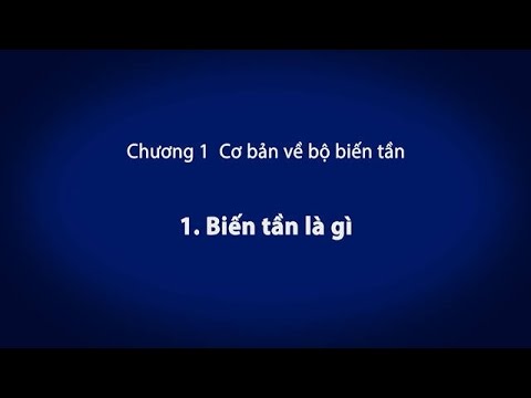 Cơ bản về bộ biến tần　－ Biến tần là gì　