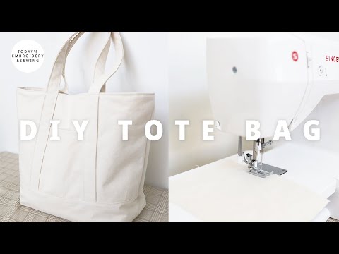 DIY tote bag tutorial