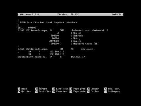 comment installer dns sur ubuntu