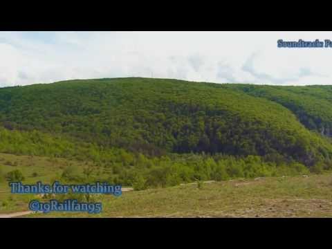 VT614 DMU through The Canyon of Crisul Repede in Suncuius, Bihor County (05 05 2013)