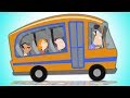 колеса на автобусе дошкольные рифмы детская песня Toddler