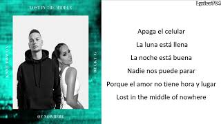 Kane Brown - Lost in the Middle of Nowhere ft. Becky G (Spanish Remix) Lyrics