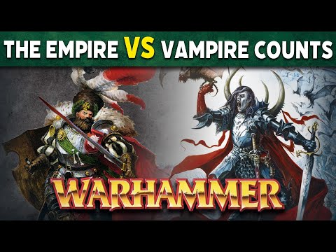 The Empire vs Vampire Counts Warhammer 7th Edition Fantasy Live Battle Report Reupload