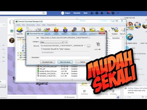 Cara Download Video Di Facebook Menggunakan Idm, artikel Cara Download Video Di Facebook Menggunakan Idm gratis, video trending Cara Download Video Di Facebook Menggunakan Idm