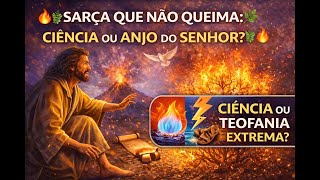 🔥👨‍🌾De Pastor a Libertador: Mistério da Sarça Ardente👨‍🌾A Sarça Ardente Chamada e Mistério Divino🕊️🌋