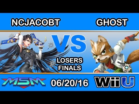 MSM 55 - SCB | NCJacobT ( Bayonetta) Vs. MMG | Ghost (Fox) Losers Finals - Smash Wii U